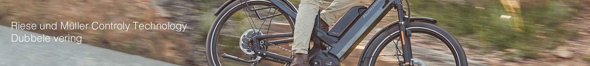 E-bikes dubbele vering E-bikes dubbele vering